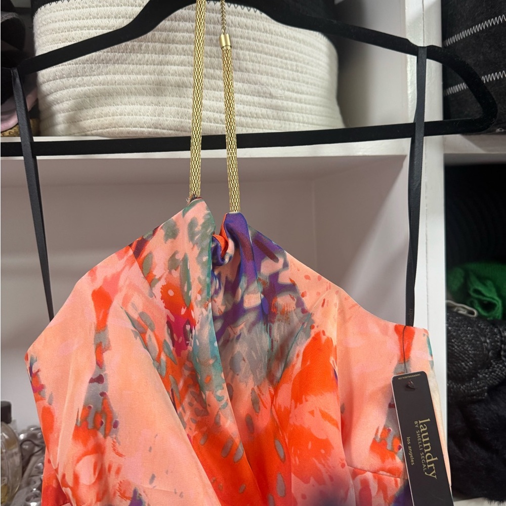 Laundry By Shelli Segal Strapless Multicolor Dress - Picture 4 of 5